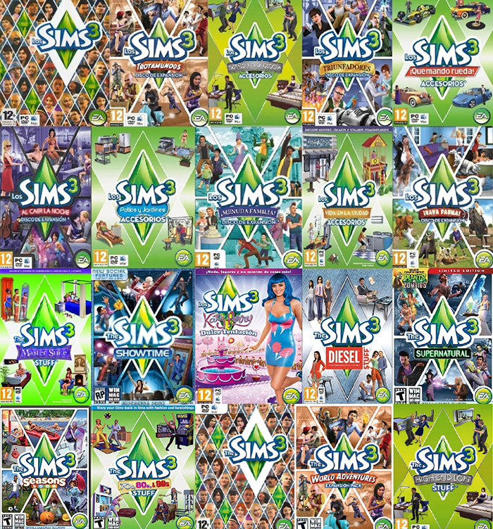 the sims 3 all expansion pack download
